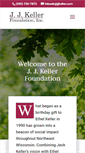Mobile Screenshot of jjkellerfoundation.org
